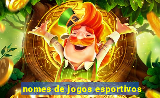 nomes de jogos esportivos